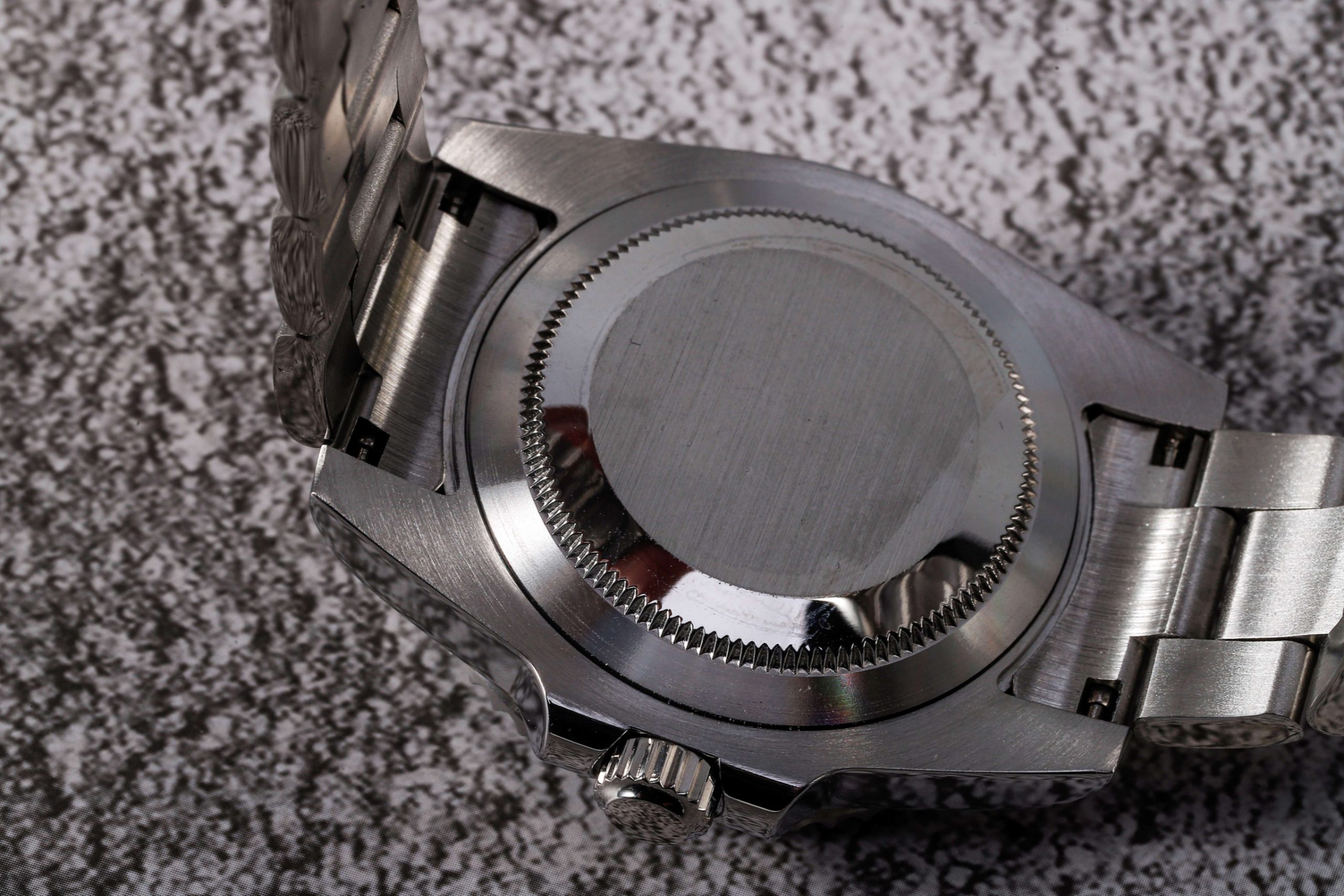 HAMAYOTA 腕時計 メテオライト文字盤 メンズ 自動巻き プラチナベゼル